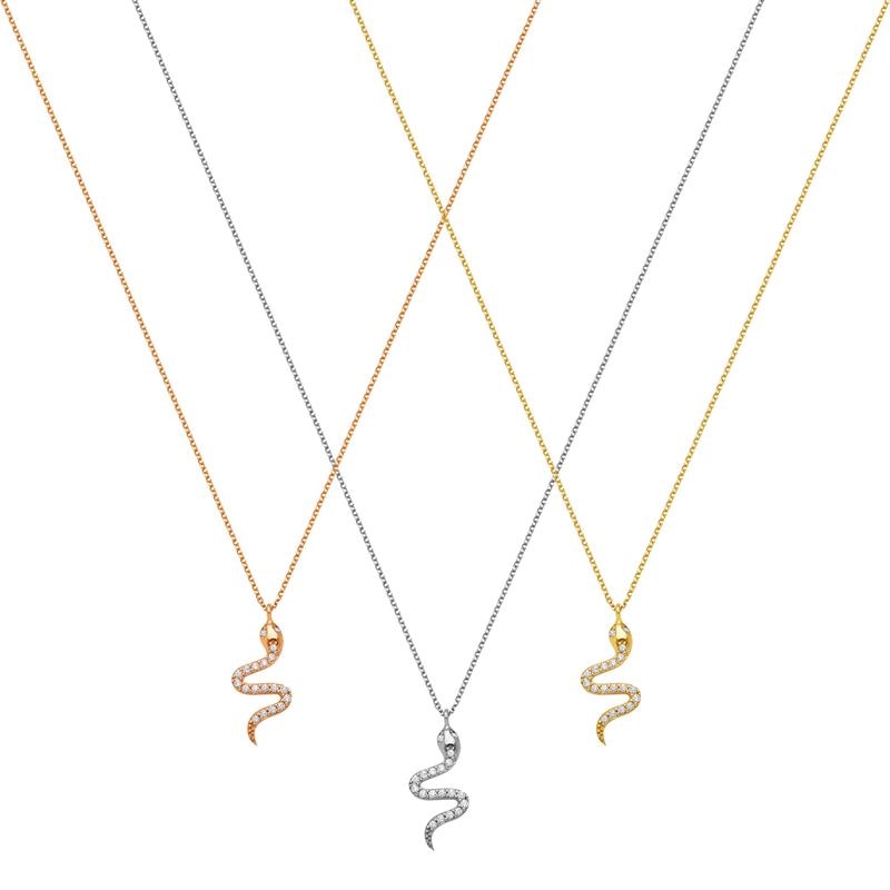 N029 Snake Necklace