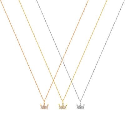 N033 Crown Necklace