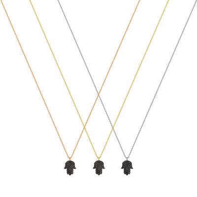 N038 Hand Of Fatima Necklace Small Size