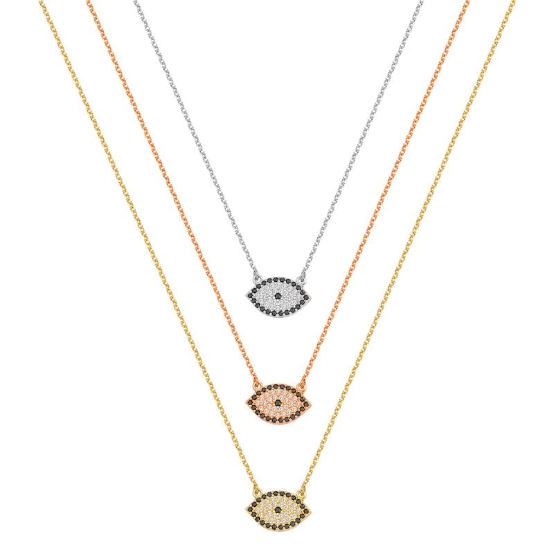 N053 Double Faced Evil Eye Necklace