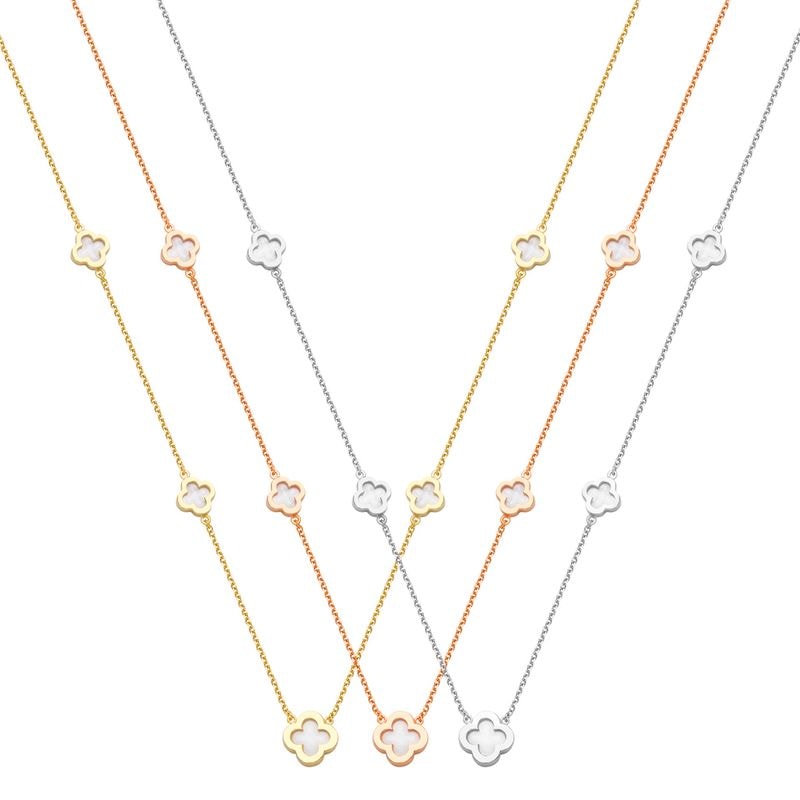 N061 Double Faced Design Necklace