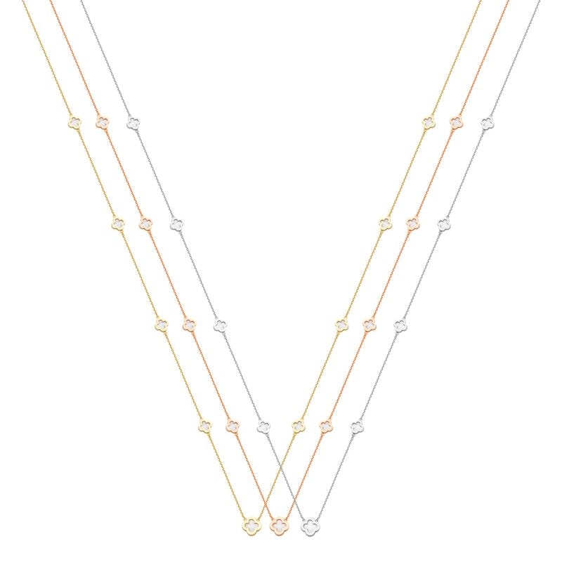N062 Double Faced Design Necklace
