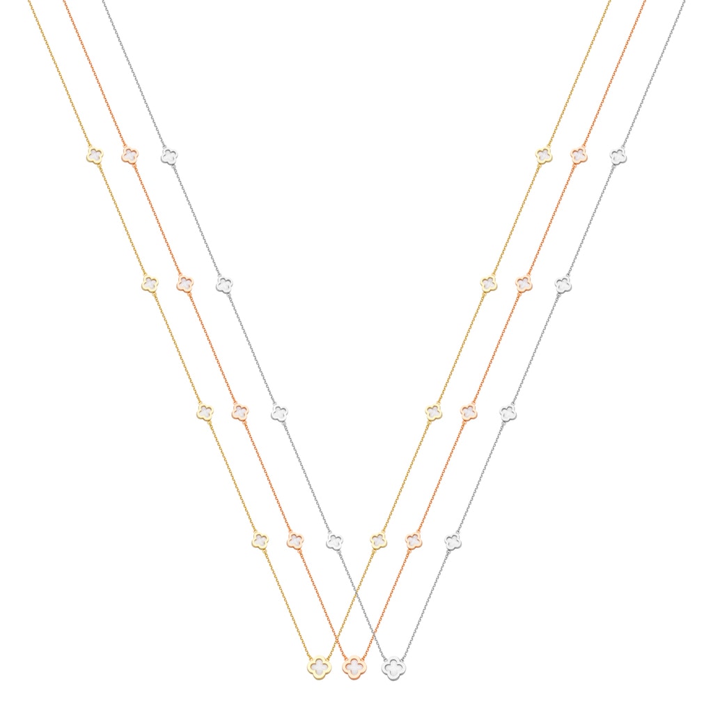 N062 Double Faced Design Necklace