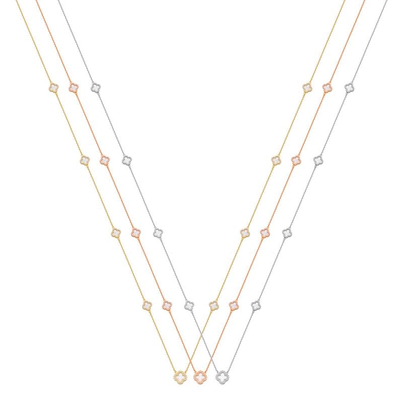 N062 Double Faced Design Necklace