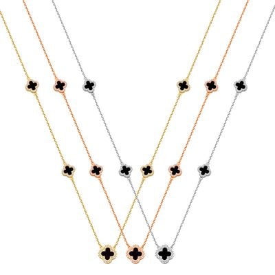 N064 Double Faced Design Necklace