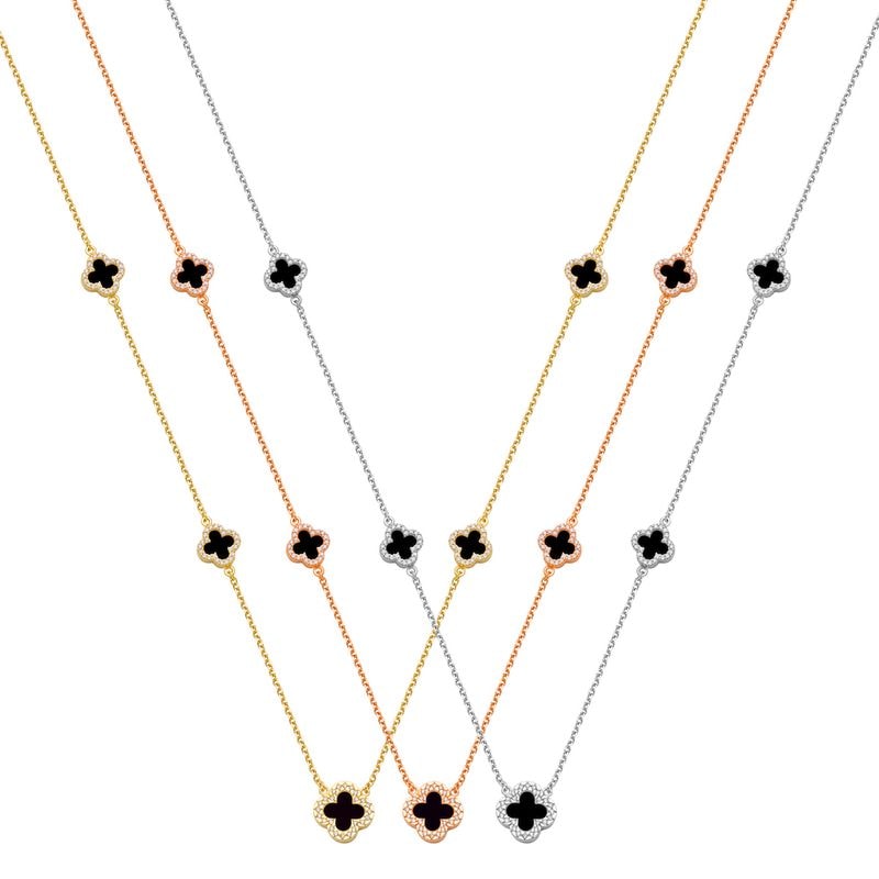 N064 Double Faced Design Necklace