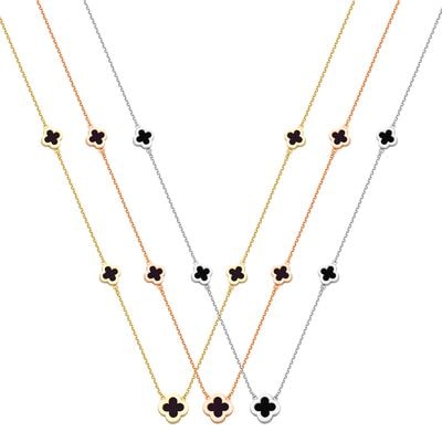 N064 Double Faced Design Necklace