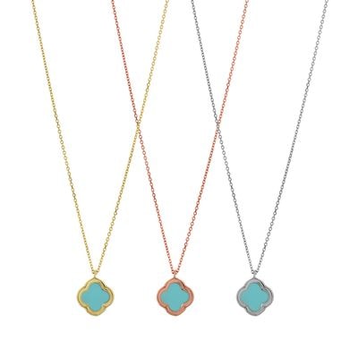 N185 Byzantine Cross Necklace Size 2