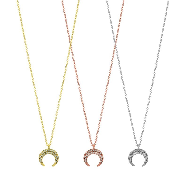 N190 Half Moon Necklace