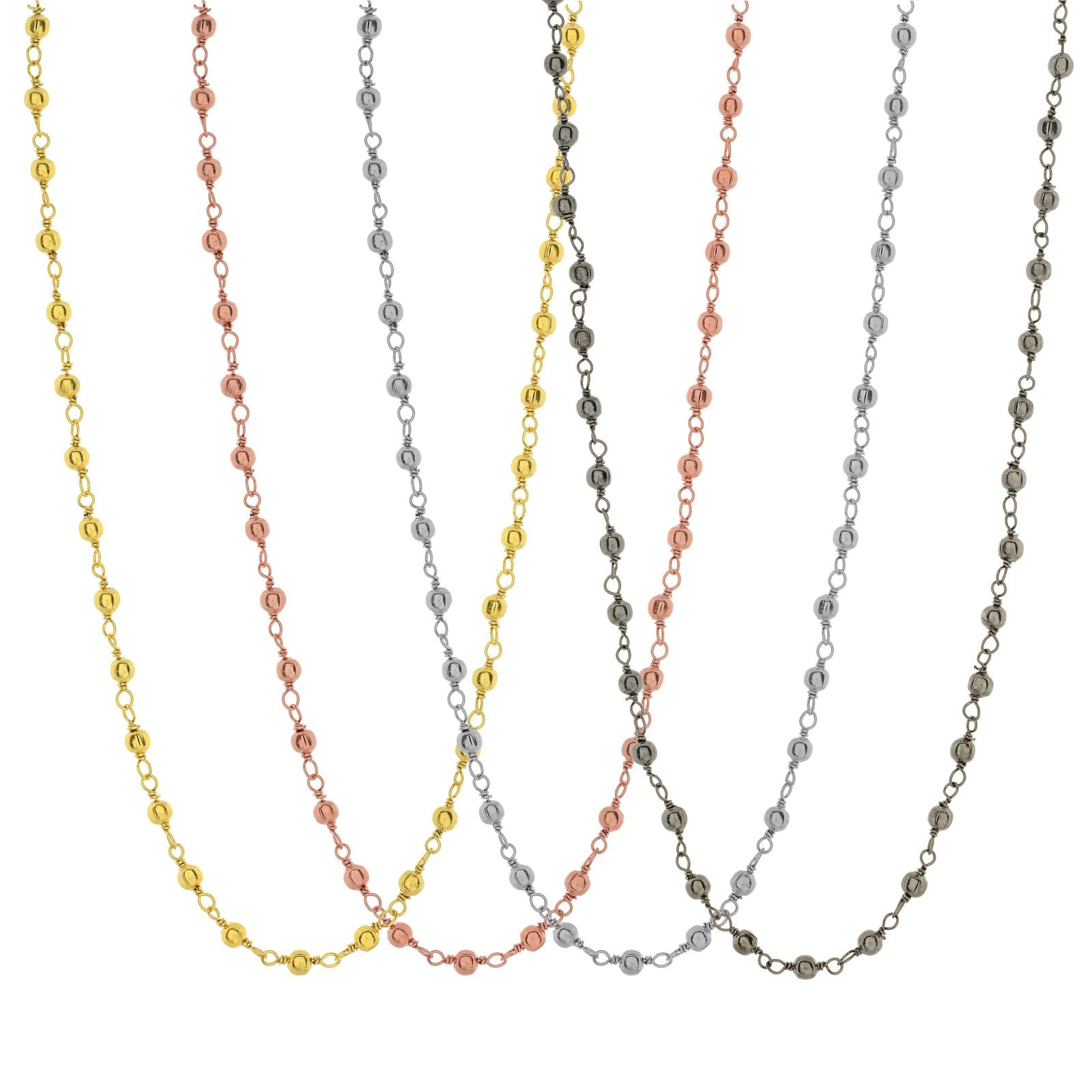 N211 Necklace With 3mm Balls