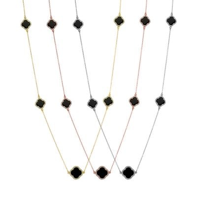 N214 Necklace With Byzantine Crosses