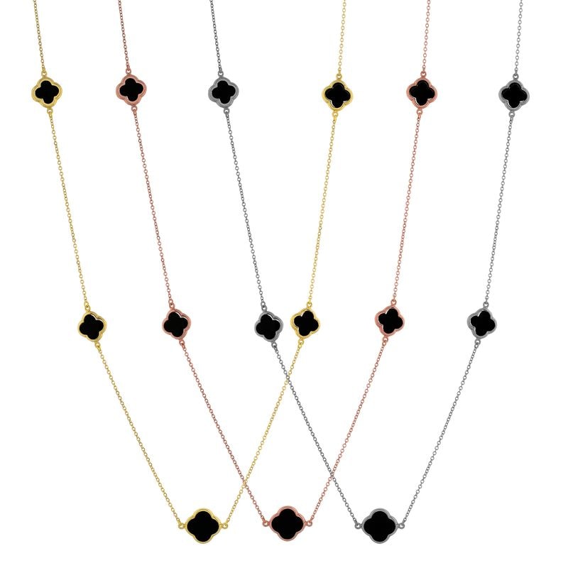 N215 Necklace With Byzantine Crosses