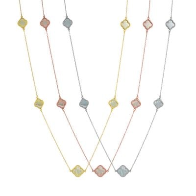 N215 Necklace With Byzantine Crosses