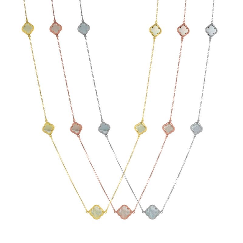 N215 Necklace With Byzantine Crosses