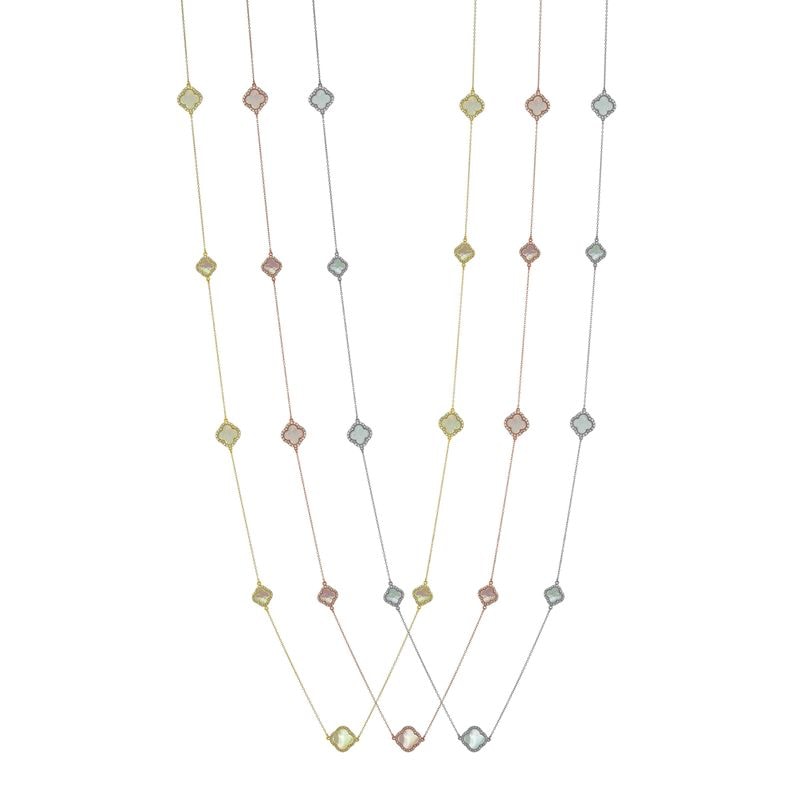 N216 Necklace With Byzantine Crosses